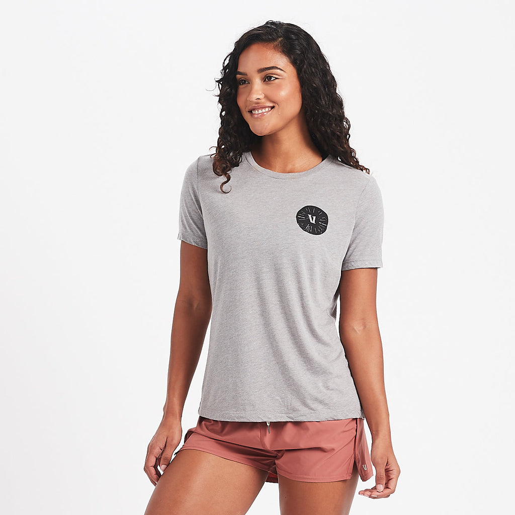Sand Dollar Tee | Heather Grey
