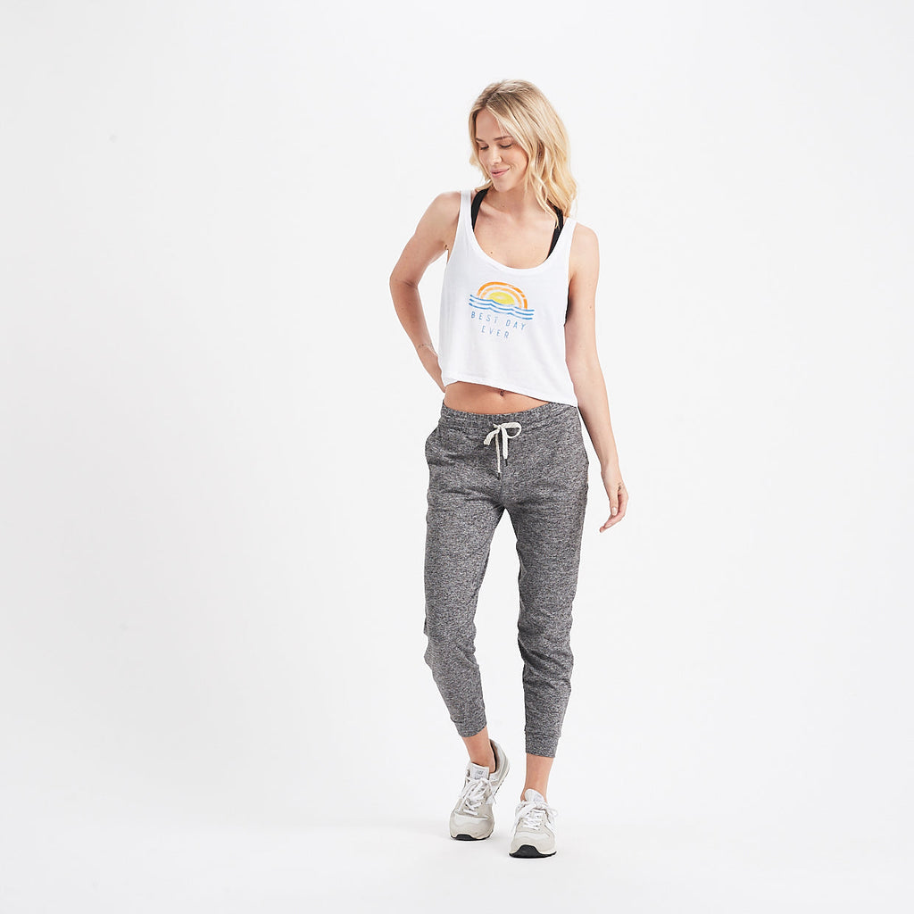 Sunset Tank | Solid White