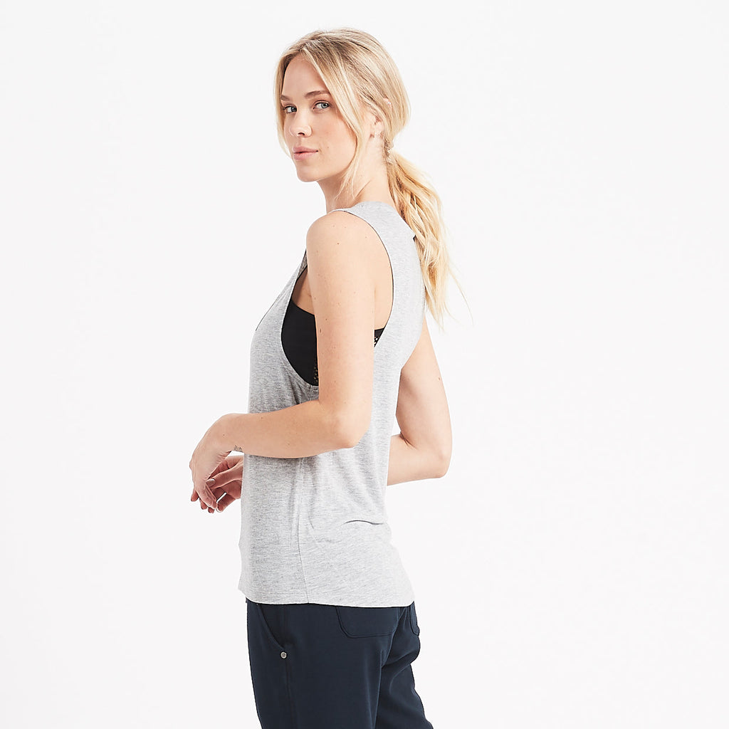 Layered Tank | Heather Grey