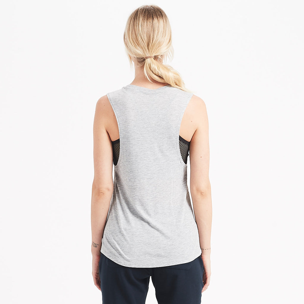 Layered Tank | Heather Grey