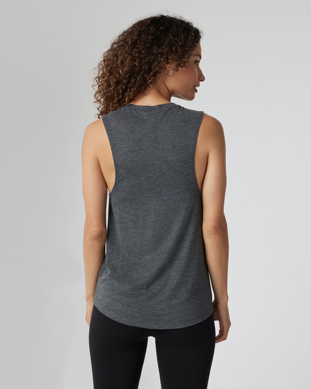 The Rise The Shine Tank | Charcoal Heather