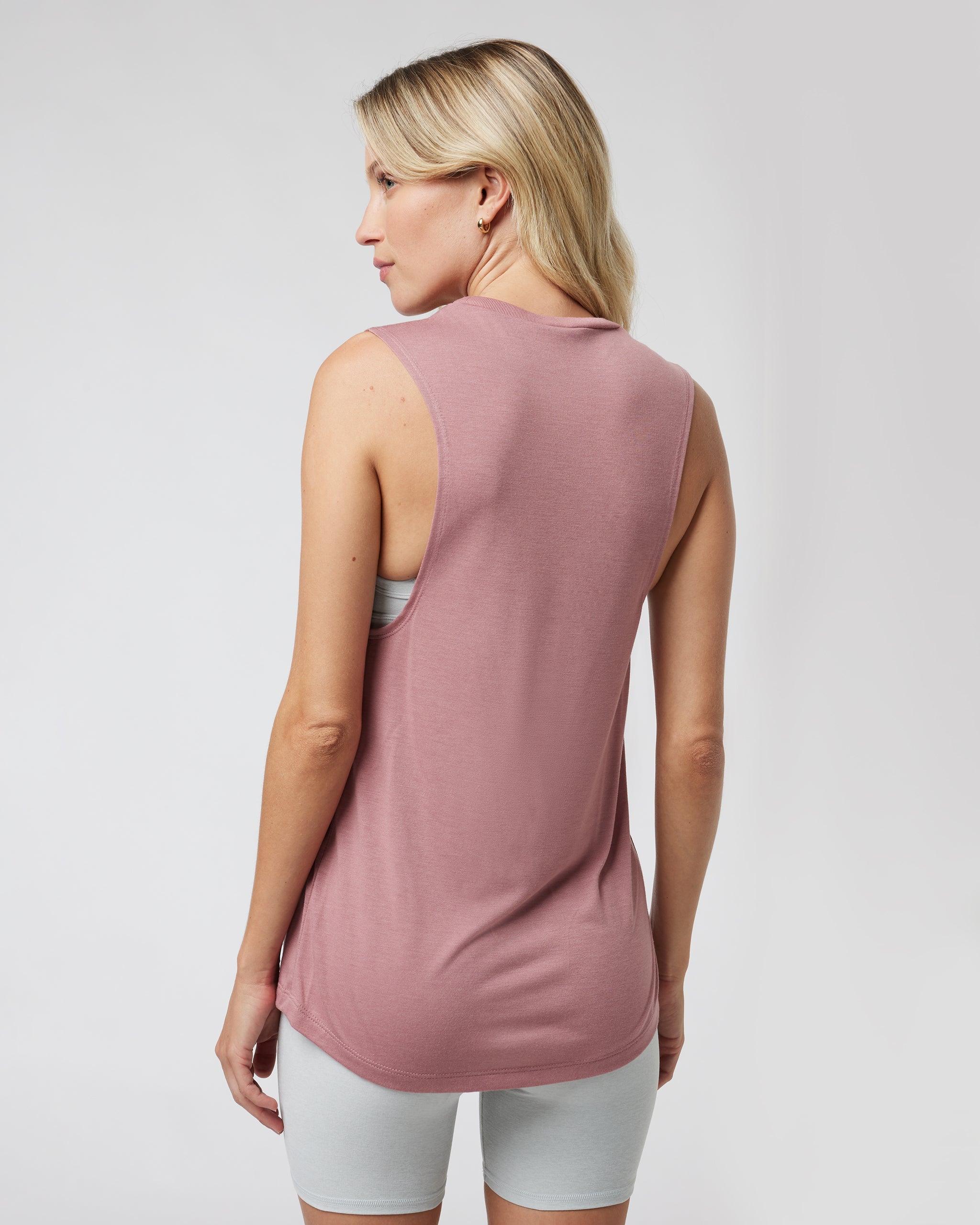 The Rise The Shine Tank | Mauve