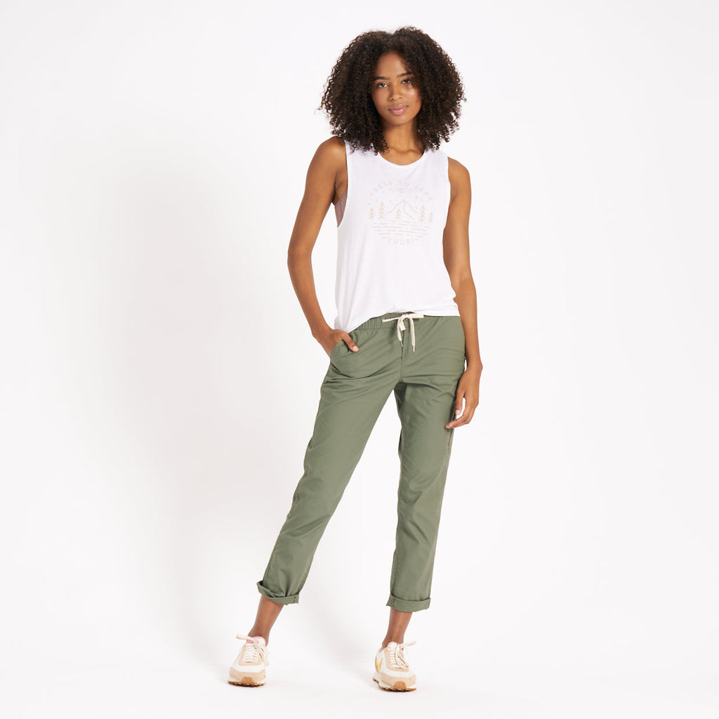 Trees to Seas Tank | White