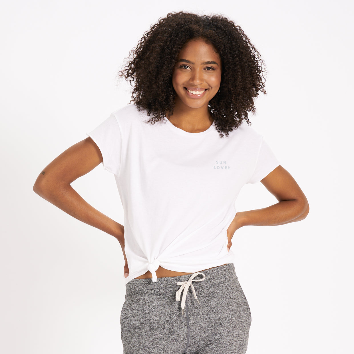 Women's Land to Sea Tee | White