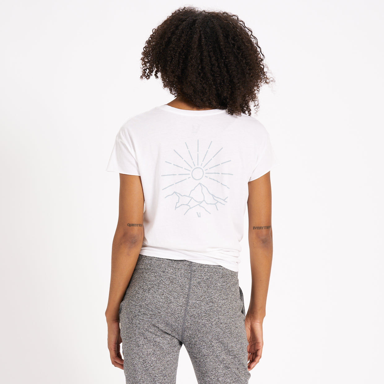 Women's Land to Sea Tee | White