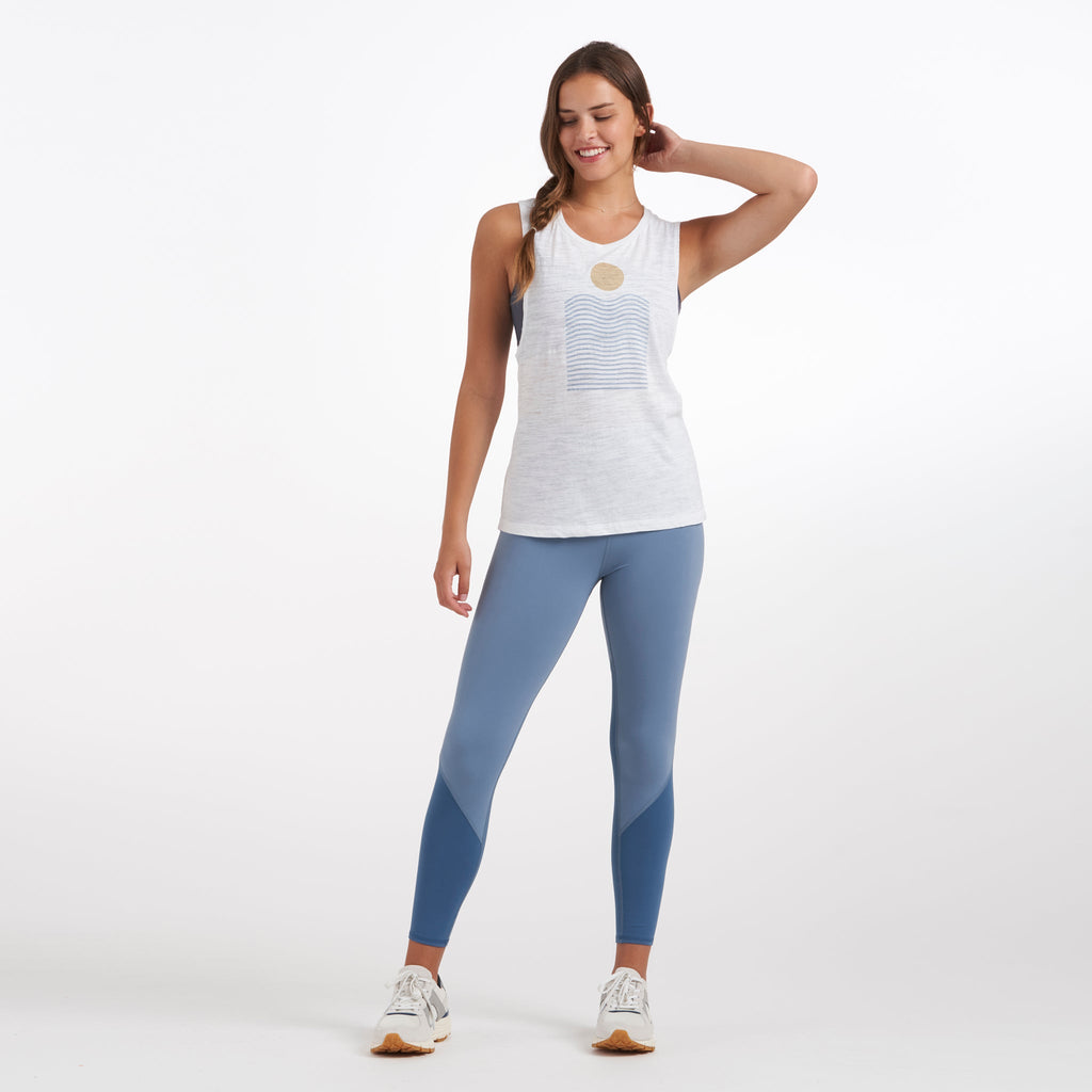 Horizon Tank | White Slub
