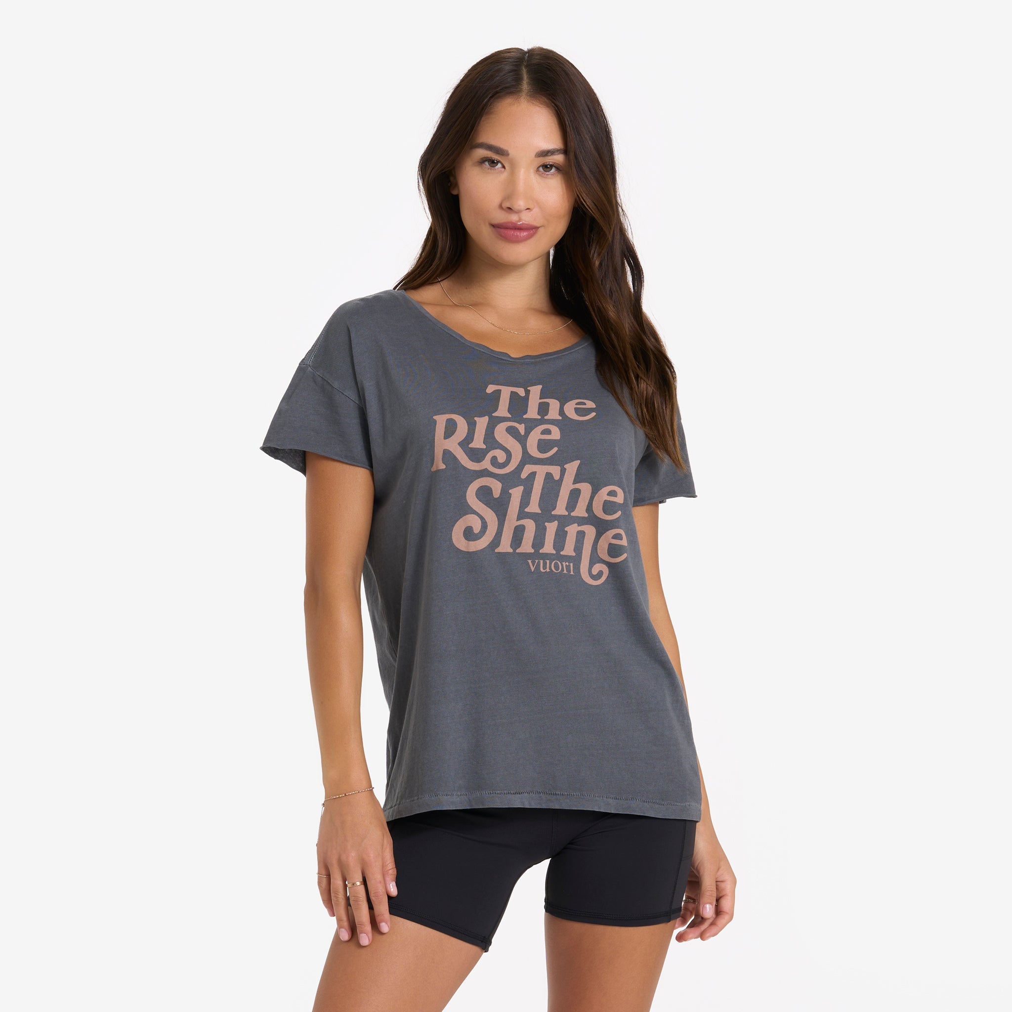 Womens TRTS Tee | Charcoal