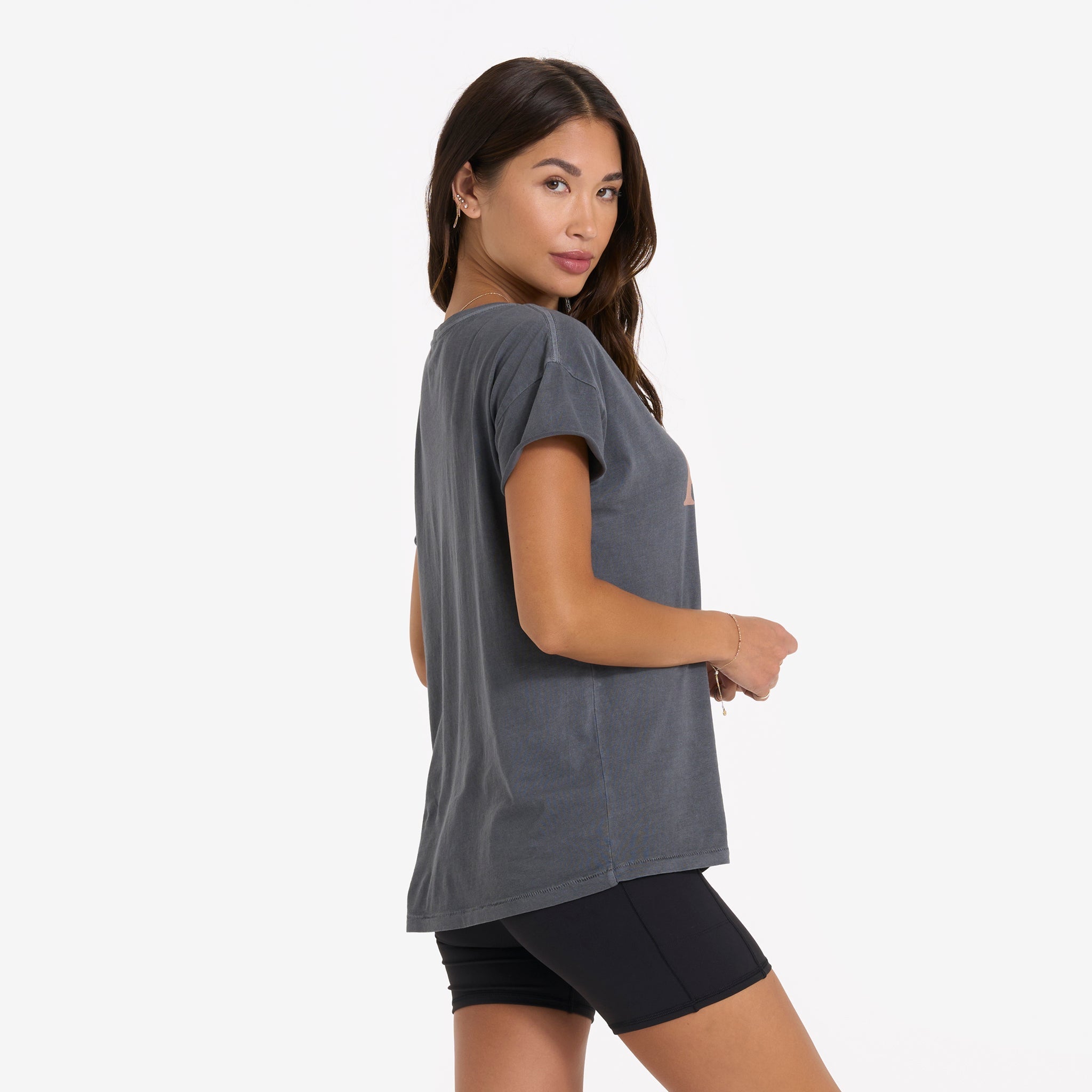 Womens TRTS Tee | Charcoal