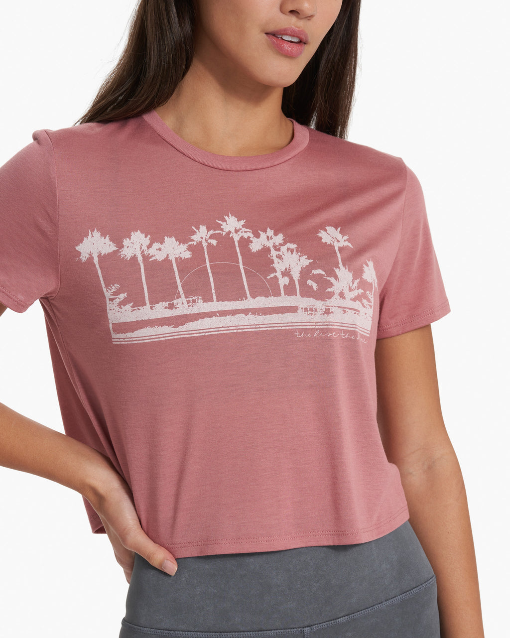 Vintage Coast Tee | Mauve