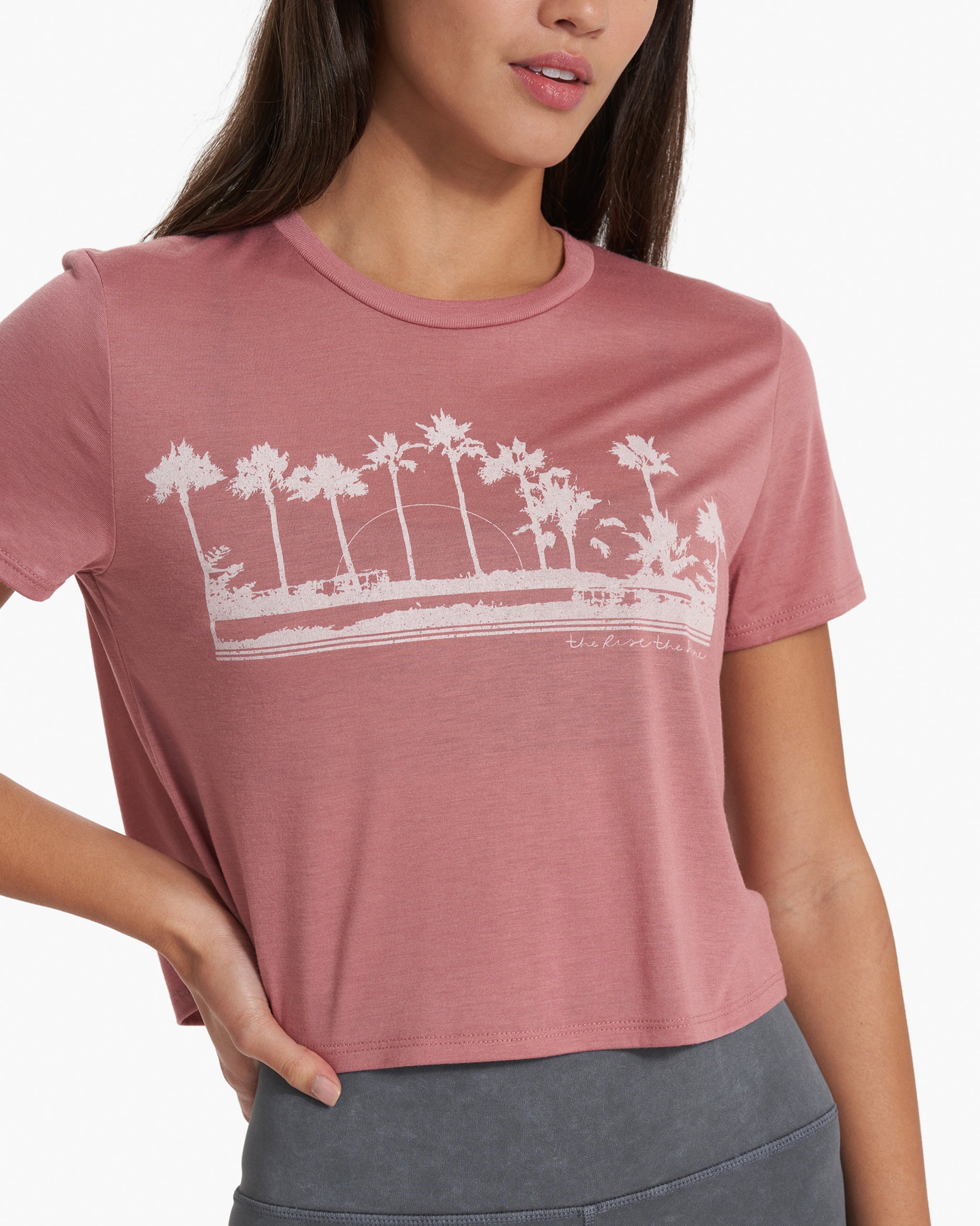Vintage Coast Tee | Mauve
