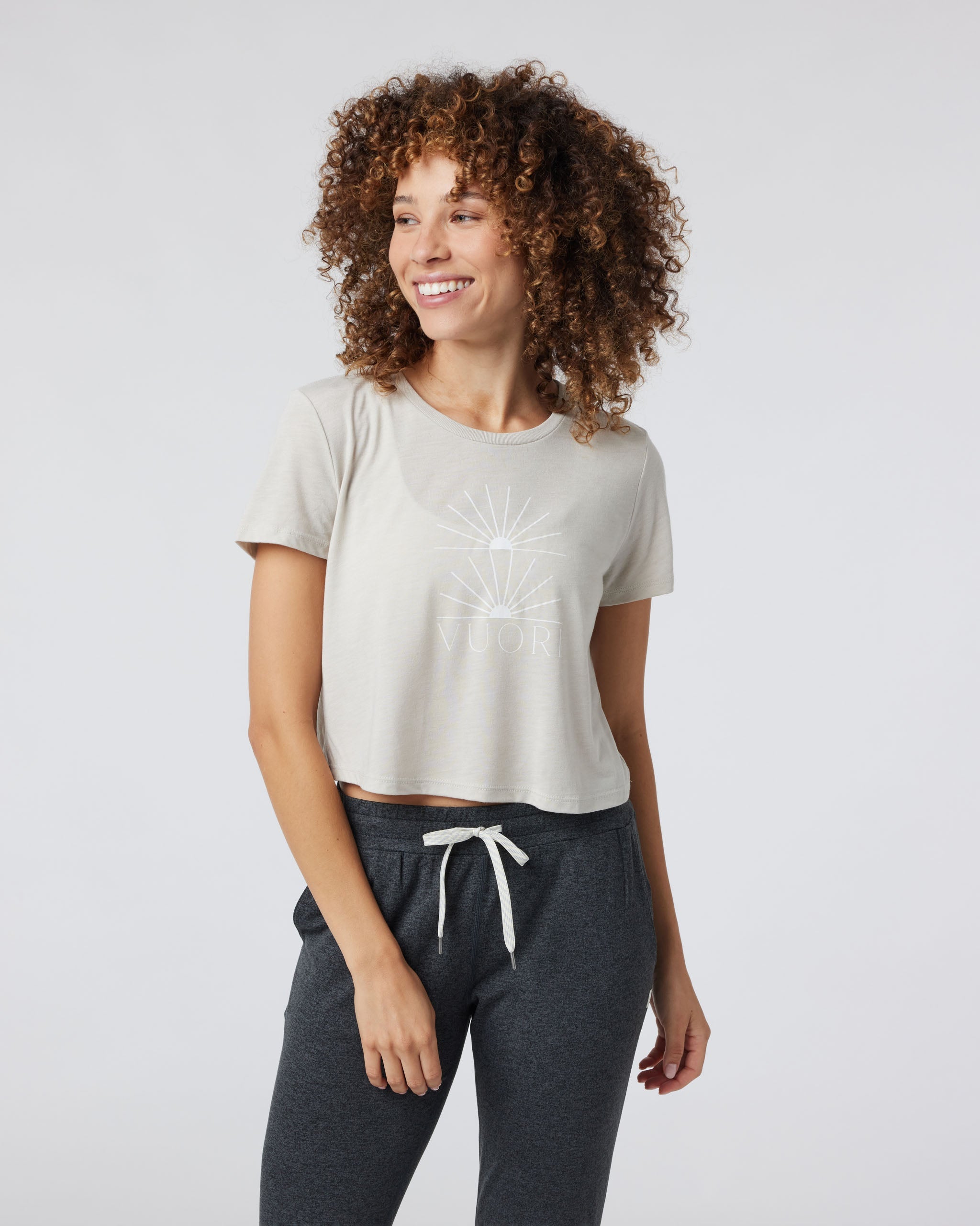 Coast Modern Tee | Heather Dust