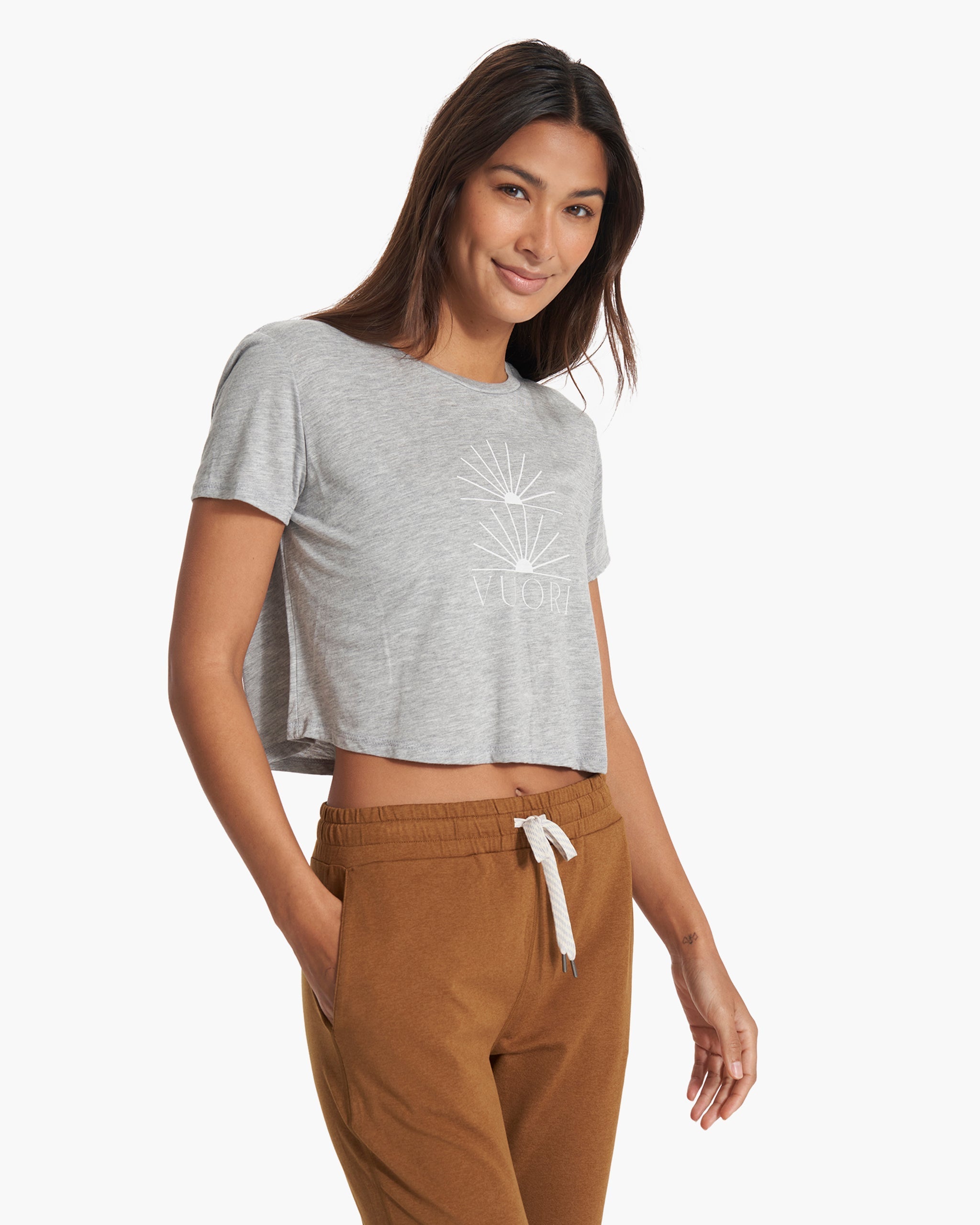 Coast Modern Tee | Heather Grey