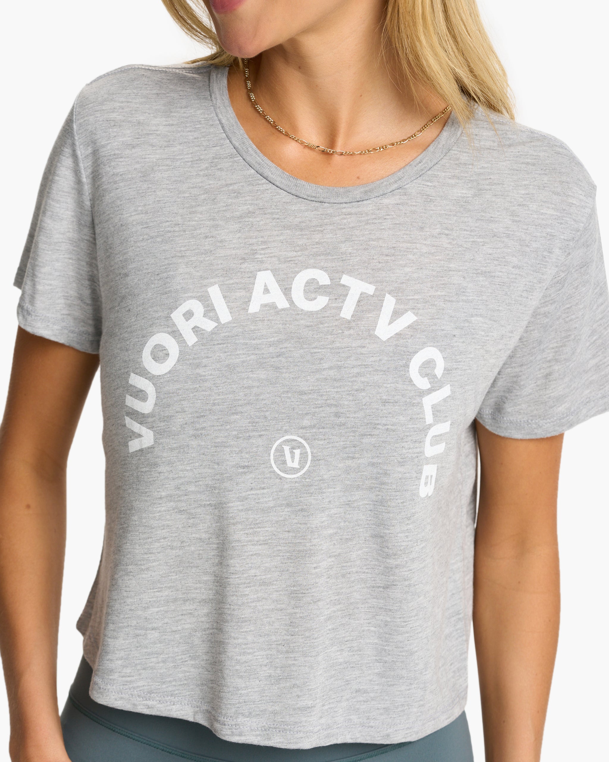 ACTV Club Tee 2.0 | Heather Grey