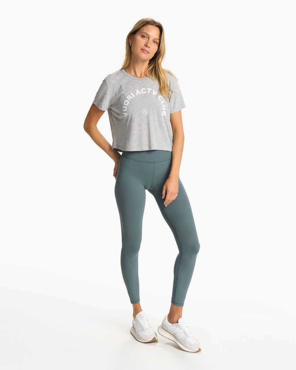 ACTV Club Tee 2.0 | Heather Grey